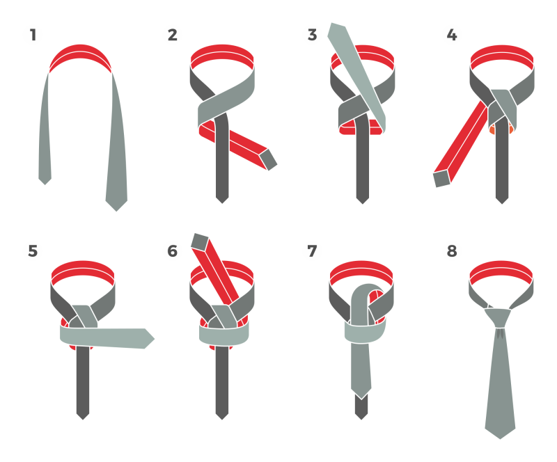 How To Tie A Single Windsor Knot Rcacc 117 Preston